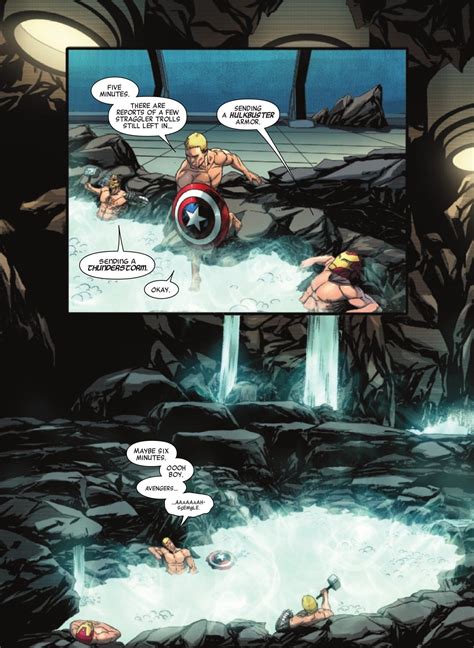 naked marvel comics|This week, the Avengers unwound with naked hot tubbing .